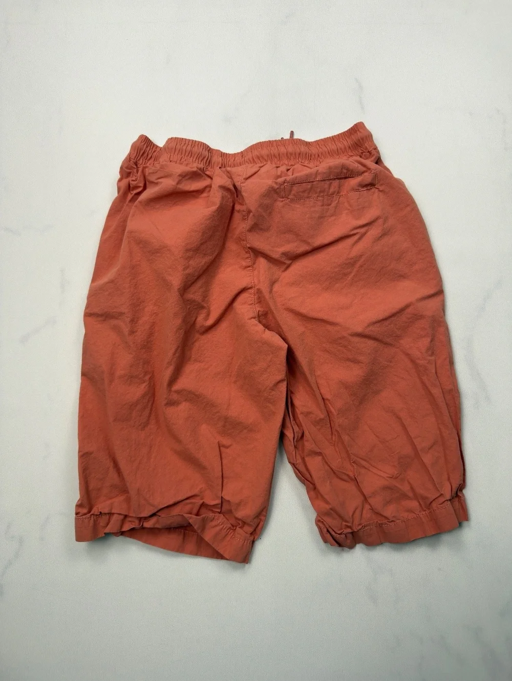 kidpik Cargo Shorts Apricot Drawstring Elastic Waist - Boys See Measurements